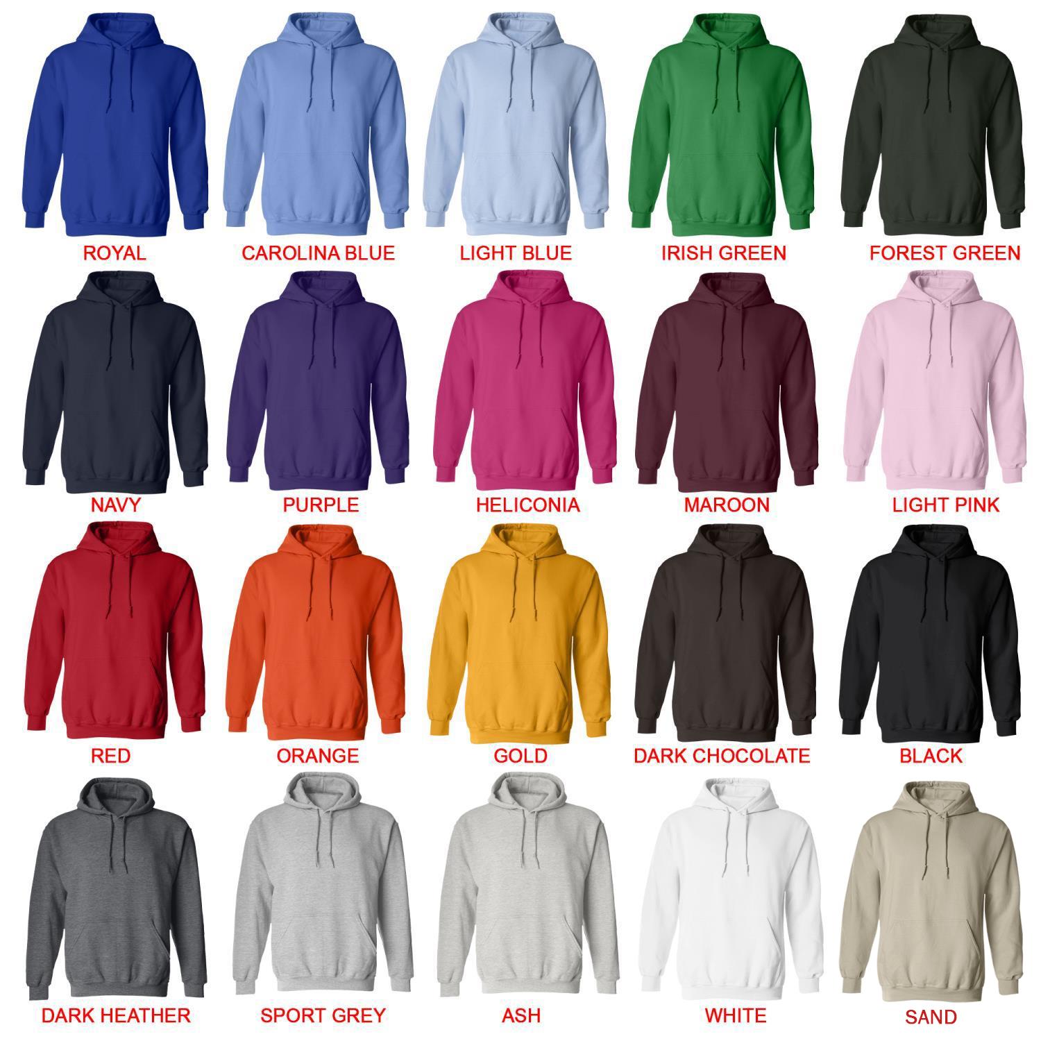 hoodie color chart - TMNT Shop