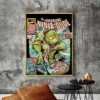 Amine N Ninjas Turtles Mutant Mayhem Poster Kraft Paper Vintage Poster Wall Art Painting Study Stickers 8 - TMNT Shop