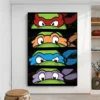 Amine N Ninjas Turtles Mutant Mayhem Poster No Framed Kraft Club Bar Paper Vintage Wall Art 1 - TMNT Shop