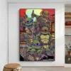 Amine N Ninjas Turtles Mutant Mayhem Poster No Framed Kraft Club Bar Paper Vintage Wall Art 13 - TMNT Shop