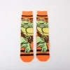 Cartoon Teenage Mutant Ninja Turtles Casual Sports Socks Anime Figure Knitted Cotton Sock Men and women 18 - TMNT Shop