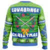 Cowabunga Leonardo Christmas TMNT PC men sweatshirt BACK mockup 1 - TMNT Shop