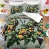 New New Teenage Mutant Ninja Turtles Bedding Set Duvet Cover Pillowcase Full King Queen Size Cartoon 3 - TMNT Shop