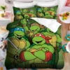 New New Teenage Mutant Ninja Turtles Bedding Set Duvet Cover Pillowcase Full King Queen Size Cartoon 6 - TMNT Shop