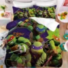 New New Teenage Mutant Ninja Turtles Bedding Set Duvet Cover Pillowcase Full King Queen Size Cartoon 8 - TMNT Shop