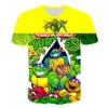 TMNT Teenage Mutant Ninja Turtles Series T shirt Breathable round Neck Fashion 3D Digital Printing Stylish 11 - TMNT Shop