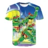 TMNT Teenage Mutant Ninja Turtles Series T shirt Breathable round Neck Fashion 3D Digital Printing Stylish 16 - TMNT Shop