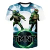 TMNT Teenage Mutant Ninja Turtles Series T shirt Breathable round Neck Fashion 3D Digital Printing Stylish 19 - TMNT Shop