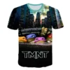 TMNT Teenage Mutant Ninja Turtles Series T shirt Breathable round Neck Fashion 3D Digital Printing Stylish 3 - TMNT Shop