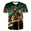 TMNT Teenage Mutant Ninja Turtles Series T shirt Breathable round Neck Fashion 3D Digital Printing Stylish 6 - TMNT Shop