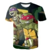 TMNT Teenage Mutant Ninja Turtles Series T shirt Breathable round Neck Fashion 3D Digital Printing Stylish 8 - TMNT Shop