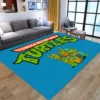 Teenage Mutant Ninja Turtles Bathroom Carpet Anime Cartoon Flannel Rug Living Room Floor Mat Kitchen Washable 1 - TMNT Shop