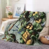 Teenage Mutant Ninja Turtles Blanket Cartoon Nap Blanket 3D Digital Printed Bedroom Sofa Soft Comfortable Flannel 1 - TMNT Shop